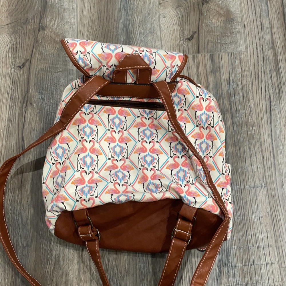 Flamingo backpack 🦩 - Picture 4 of 5